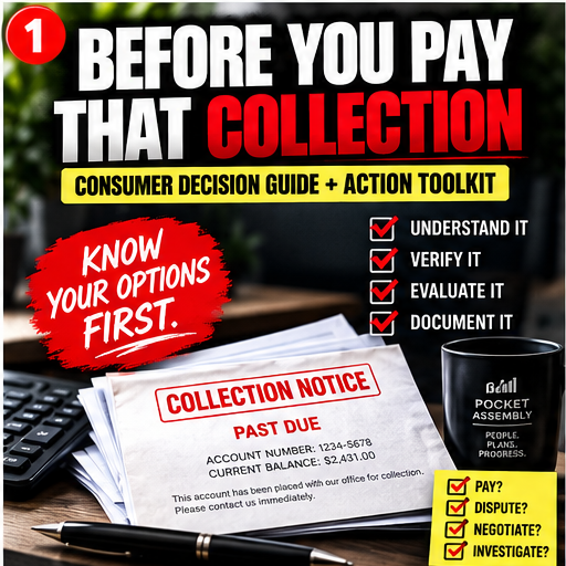 Before You Pay That Collection™ — Debt Collection Decision Toolkit