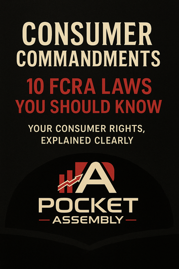 10 FCRA Laws w/30+ credit repair templates for Credit Repair|Guide to Fix Credit Report Errors & Protect Your Rights | correction | DIY Credit repair | customize letter templates | A MUST HAVE