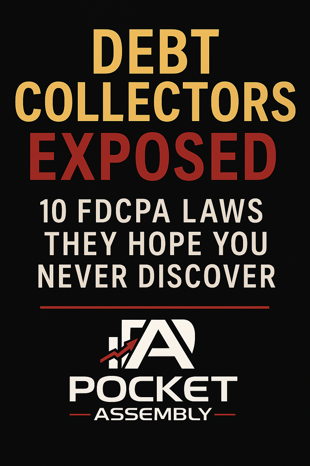 Debt Collectors Exposed: 10 FDCPA Laws You Can Use to Stop Harassment + Bonus Legal Letter Templates