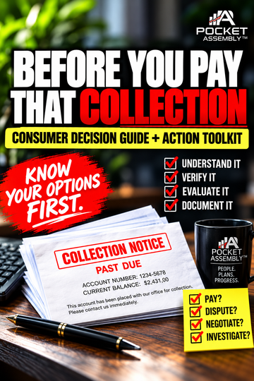 Before You Pay That Collection™ — Debt Collection Decision Toolkit