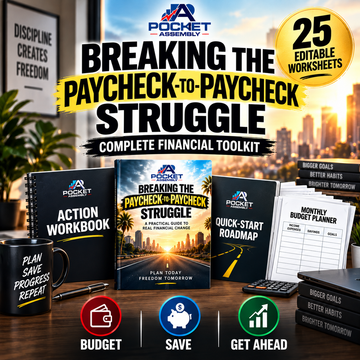 Paycheck Budget & Cash-Flow Toolkit | Breaking the Paycheck-to-Paycheck Struggle